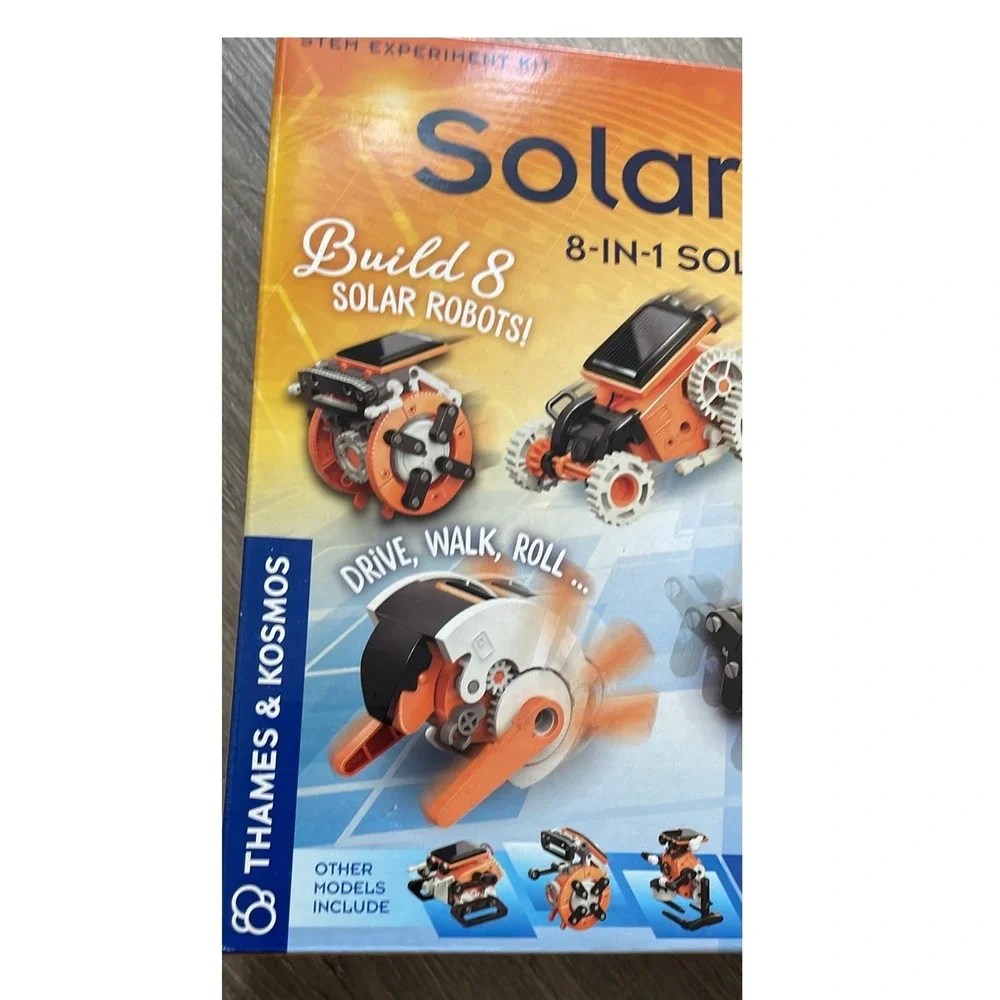 Thames & Kosmos SolarBots 8-in-1 Solar‎ Robot Kit STEM Experiment Kit 620375